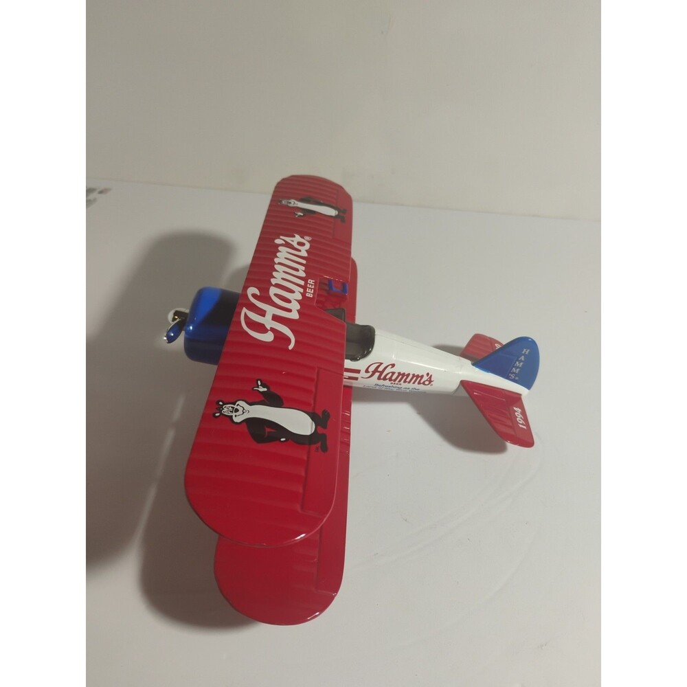 Hamm s Beer Collector Series 1929 Travel Air Diecast Model Vintage Bank 1994